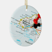 Palma de Mallorca, Spanje Keramisch Ornament (Rechts)