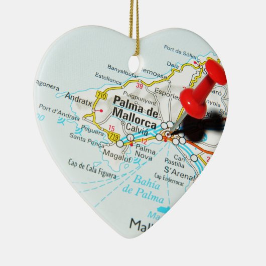 Palma de Mallorca, Spanje Keramisch Ornament (Rechts)