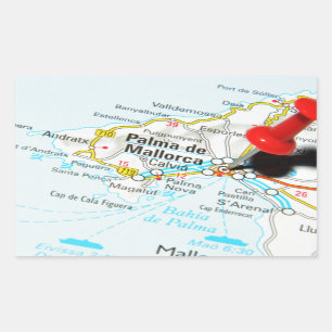 Palma de Mallorca, Spanje Rechthoekige Sticker