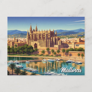 Palma de Mallorca Spanje Reizen Briefkaart