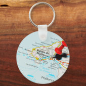 Palma de Mallorca, Spanje Sleutelhanger (Voorkant)