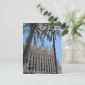Palma Gothic Cathedral Majorca Spanje Reis Briefkaart (Staand voorkant)