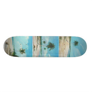 palma, playa arena, playita skateboard