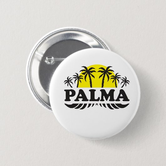 PALMA RONDE BUTTON 5,7 CM (Voorkant /achterkant)