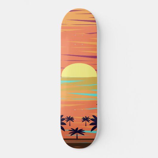 PALMAANVAL SKATEBOARD (Voorkant)