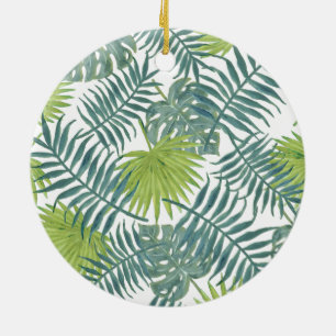 Palmbeugels die Hawaiian afdrukken schilderen Keramisch Ornament