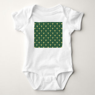 Palmblad: art deco patroon. romper