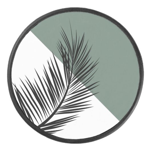 Palmblad Hockey Puck (Voorkant)