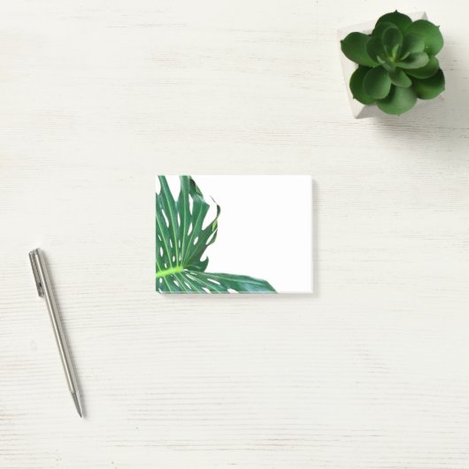 Palmblad, tropisch gebladerte, oerwoud regenwoud post-it® notes (Kantoor)