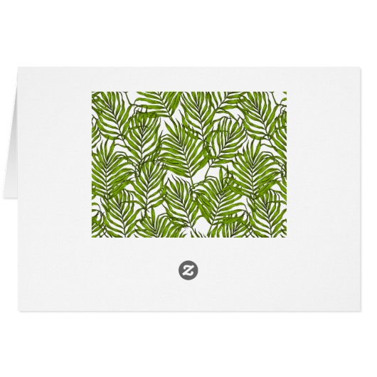 Palmbladeren (Achterkant Horizontaal)