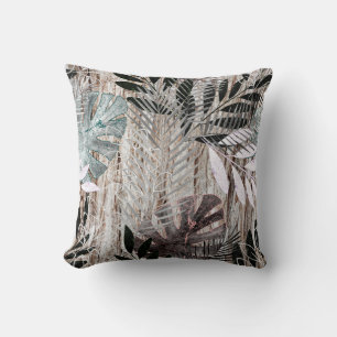 Palmbladeren, boom, tropisch, Botanisch Kussen