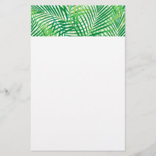 Palmbladeren Briefpapier