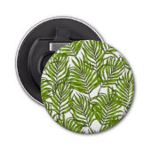 Palmbladeren Button Flesopener (Voorkant)