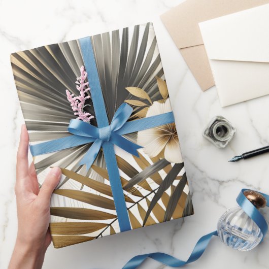 Palmbladeren Cadeaupapier (Geschenken)