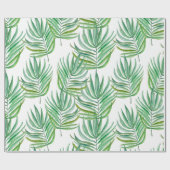 Palmbladeren Cadeaupapier (Vlak)