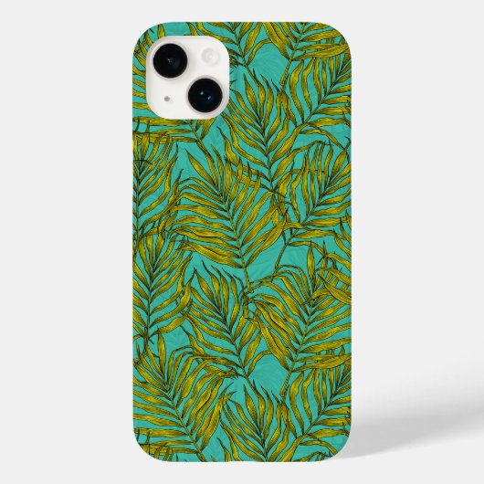 Palmbladeren Case-Mate iPhone Case (Achterkant)