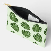 Palmbladeren, groene bladeren, tropisch patroon etui (Open)