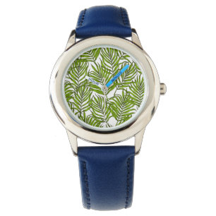 Palmbladeren Horloge