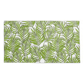 Palmbladeren Kussensloop (Achterkant-Links)