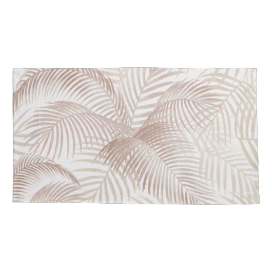 Palmbladeren Kussensloop (Achterkant)