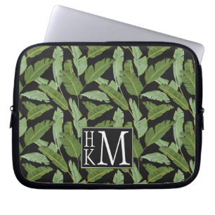 Palmbladeren   Monogram Laptop Sleeve