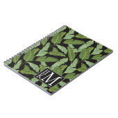Palmbladeren | Monogram Notitieboek (Linkerzijde)
