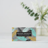 Palmbladeren | Natuurlijk Visitekaartje (Staand voorkant)