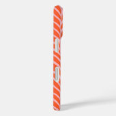 Palmbladeren Patroon Sinaasappel & Roze Case-Mate iPhone Case (Achterkant / Rechts)