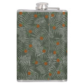 Palmbladeren & Sinaasappels Heupfles (Achterkant)