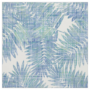 palmbladeren, tropisch, botanisch, kleurrijk stof
