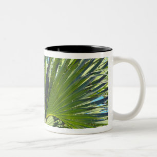 Palmbladeren, Zee Breeze Tweekleurige Koffiemok
