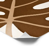 Palmbladeren – Zen Poster – Neutral Wall Print Perfect Poster (Hoek)