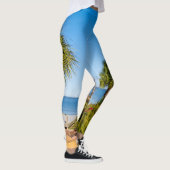 Palmbomen Bayside Ochtend Leggings (Rechts)