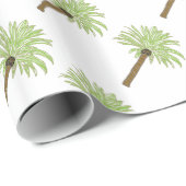 Palmbomen Cadeaupapier (Rol Hoek)