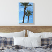 Palmbomen Canvas Afdruk (Insitu (Slaapkamer))