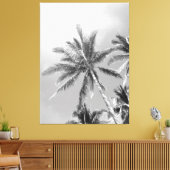 Palmbomen canvas print (Insitu (Woonkamer))