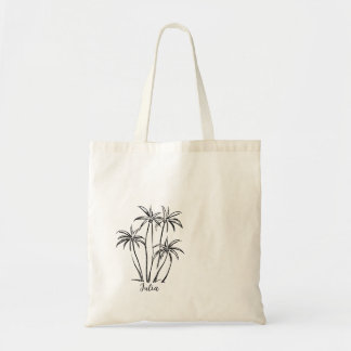 Palmbomen Canvas tas voor Beach Bachelorette Party