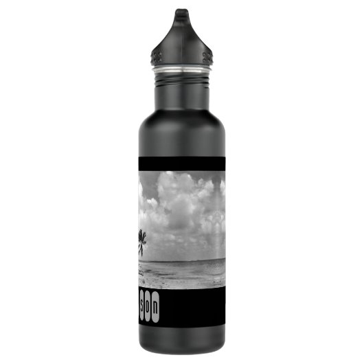 palmbomen cool gepersonaliseerd waterfles (Rechts)