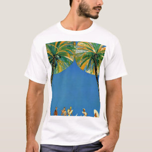  palmbomen Cote D'Azur T-Shirt