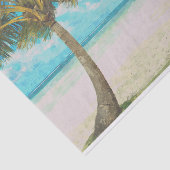 palmbomen en ander gelijkgesteld tappapier tissuepapier (Detail)