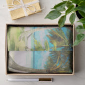 palmbomen en ander gelijkgesteld tappapier tissuepapier (Geschenk)