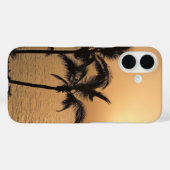 Palmbomen en Romantische zonnebank Case-Mate iPhone Case (Achterkant (horizontaal))