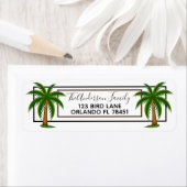 Palmbomen Etiket (Insitu)