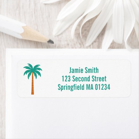 Palmbomen Etiket (Insitu)