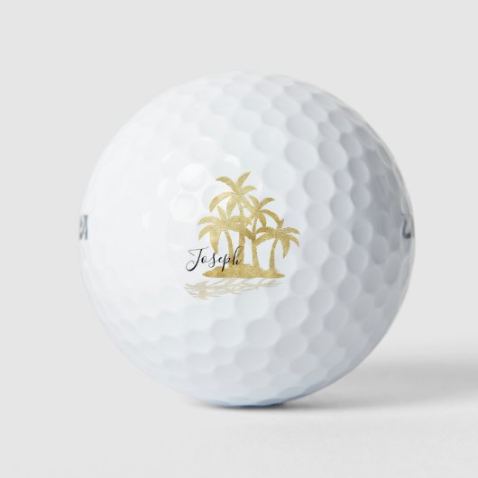 Palmbomen Golfballen (Voorkant)