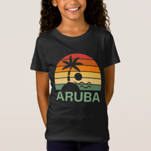  palmbomen in Aruba T-shirt