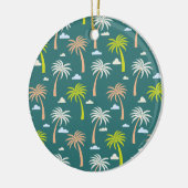 Palmbomen Keramisch Ornament (Links)