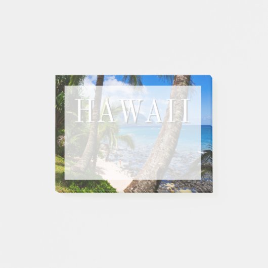 Palmbomen langs Hideaways Beach Post-it® Notes (Voorkant)