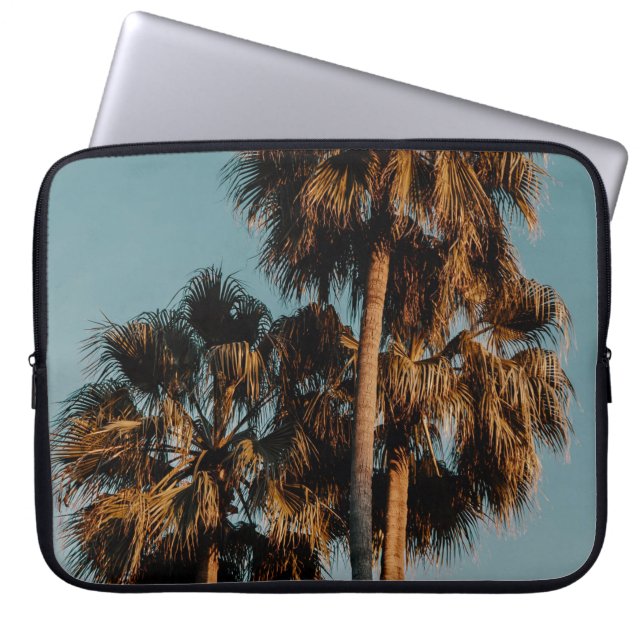 Palmbomen Laptop Sleeve (Voorkant)