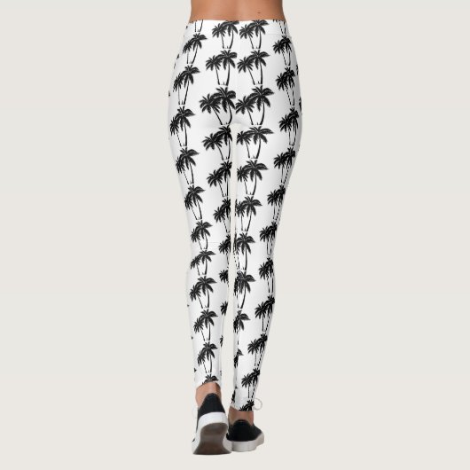 Palmbomen leggings (Achterkant)